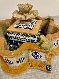 lot 154 image: Decorative Resin Fountain by Letitia