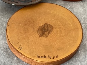 lot 122 image: Two Cutting Boards by Joel & Pottery Items