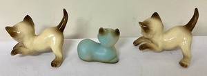lot 191 image: Vintage Kitten Figurines