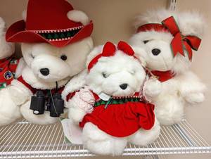 lot 216 image: Collection of Santa Bears