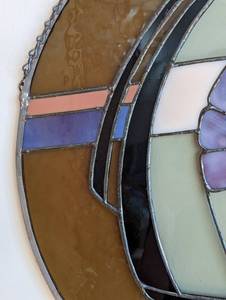 lot 234 image: Awesome Stained Glass Hanging