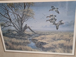 lot 326 image: Pair of Framed Wildlife Prints by David Maass