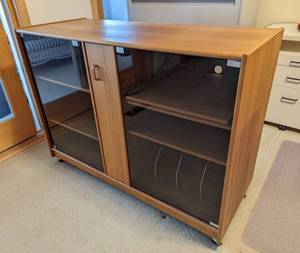 lot 353 image: Danish Teak Stereo Cabinet