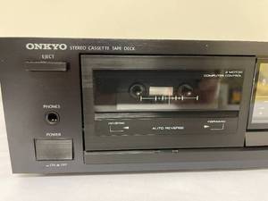lot 402 image: Onkyo Stereo Cassette Deck