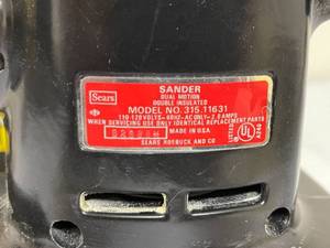 lot 435 image: Craftsman Dual Motion Sander