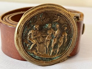 lot 279 image: Two Vintage Ladies Belts with Ornate Buckles