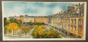 lot 160 image: Amazing Numbered and Signed Print by Claude Groseperrin