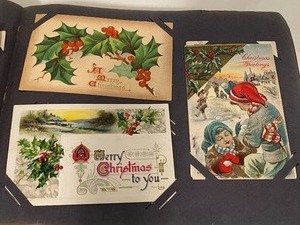lot 375 image: Vintage Postcard Album w Postcards