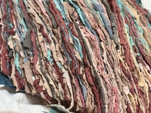lot 31A image: Framed Contemporary Fiber Art