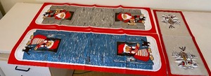 lot 533 image: Three Adorable Swedish Holiday Linens