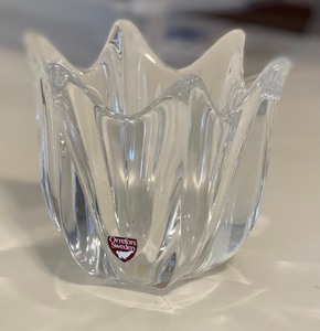 lot 537 image: Orrefors Candle Holder