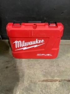 Milwaukee M18 FUEL 18-Volt Lithium-Ion Brushless Cordless 12 in. Drill  Driver Kit W(2) 5.0Ah Batteries, Charger, and Hard Case. See Pictures
