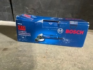 Bosch 7.5 Amp Corded 4-12 in. Angle Grinder with Lock-on Slide Switch. See Pictures