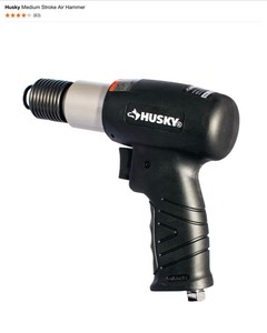 Husky Medium Stroke Air Hammer & Husky 38 in. Drive 12-Volt Lithium-Ion Cordless Ratchet. See Pictures
