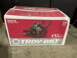 Troy-Bilt 22 in. 140 cc Gas Walk Behind String Trimmer Mower. See Pictures