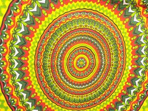 lot 70 image: Large Mandala Tapestry