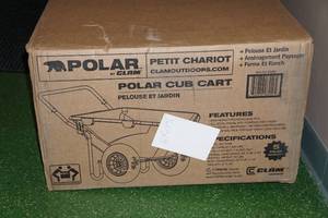 Polar by Clam Cub Cart Lawn and Garden Utility Cart - 400 Lb Capacity