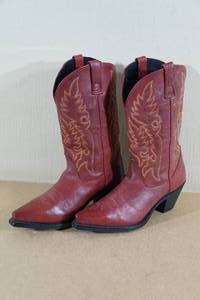 Laredo Womens Red Cowboy Boots - 9M