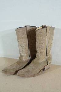 Texas Mens Cowboy Boots - Size 6.5D