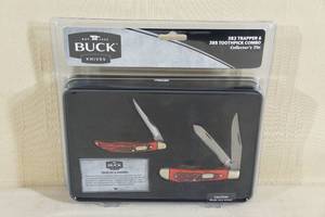 Buck 2 Knife Set - 382 Trapper, 385 Toothpick
