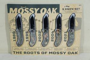 Roots of Mossy Oak 5 Knife Set