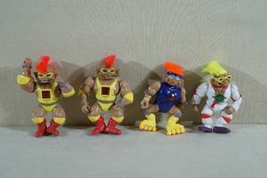 Vintage Battle Trolls Action Figures