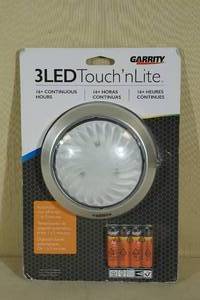 Garrity 3 LED Touch Light