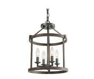 LNC A03406 Semi Flush Mount or Pendant Light