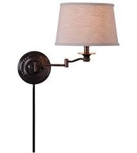 Kenroy Home 32217CBZ Swing Arm Lamp
