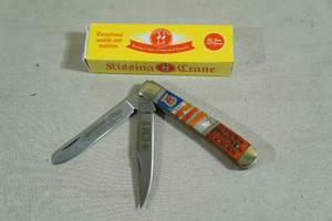 Kissing Crane 2018 Limited Edition EMT Folding Pocket Knife - KC5423
