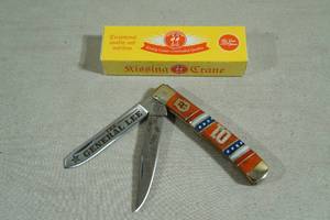 Kissing Crane General Lee Limited Edition Pocket Knife - KC5553