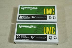 40 Remington UMC .223 Rem 55 Gr FMJ Ammo
