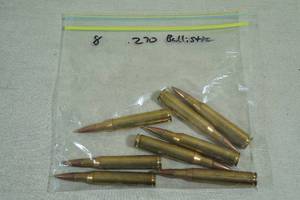 8 Reloaded .270 Win Ballistic Tip Ammo