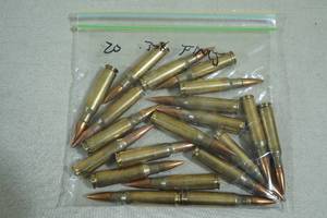 20 Reloaded .308 Win FMJ Ammo