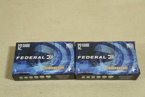 10 Federal Power-Shok 12 Ga 2-34 00 Buck Shotshells