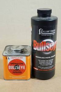 Partial Cans Alliant Bullseye Smokeless Pistol Gun Powder