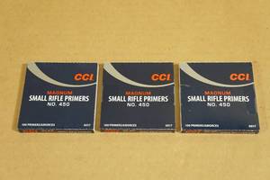 300 CCI No 450 Small Rifle Magnum Primers