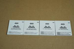 400 CCI No 34 Primers for 7.62mm Ammunition