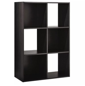 lot 670 image: 11 6 Cube Organizer Shelf - Room Essentials - Espresso Finish