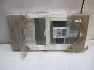 lot 678 image: Jeld Wen Builders Vinyl (V-2500) Sliding Window 32 x 15 12