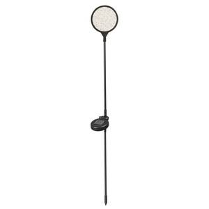lot 958 image: Pair of PARADISE LIGHTING GL39879 CIRCULAR BUBBLE TOP OUTDOOR GARDEN STAKE, ACRYLICIRON, BLACK, 34.65