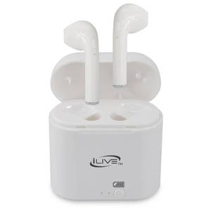 lot 959 image: iLive True Wireless Bluetooth Earbuds in White