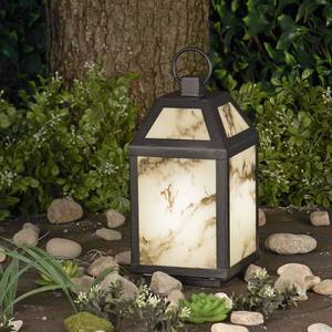 lot 962 image: Paradise LED Lantern with Marble Effect