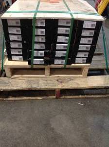 Lot of 24 Boxes of Lyndon Oak 6 in. x 36 in. Glue Down Luxury Vinyl Plank Flooring Customer Returns See Pictures