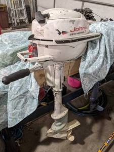 lot 200 image: Johnson Sea-Horse 3 Trolling Motor ...