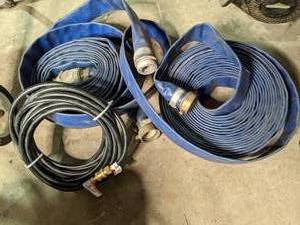 lot 208 image: (2) Water Pump hoses (1-12 Adapter), an...