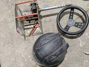 lot 226 image: Go Kart Motor Starter, Steering Whe...