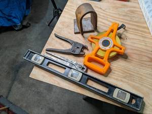 lot 263 image: Magnet, Tape, Level, and Crimping T...