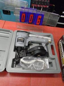 New coil roofing nailer. Was a show display. As shown.
