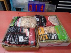 Qty of 4 BBQ wood chips. As shown.
